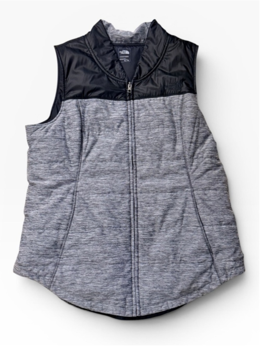 The North Face Women's Pseudio Vest Dark Grey Heather Black XL